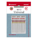 Aiguilles universelles 80/12 — paquet de 10 — Husqvarna Viking — 920694096