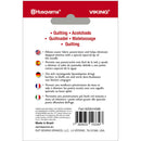 Aiguilles pour courtepointe — assorties — 5 pièces — Husqvarna Viking — 920544096 — verso