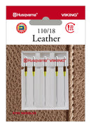 Aiguilles pour cuir 110/18 — paquet de 5 — Husqvarna Viking — 920675096