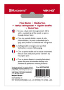 Aiguille double pour tissu extensible 75/11 — écartement 4,0 mm — 1 aiguille — Husqvarna Viking — 920548096 — verso