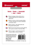 Aiguilles pour denim — 70/10 — 5 pièces — Husqvarna Viking — 920714096 — verso