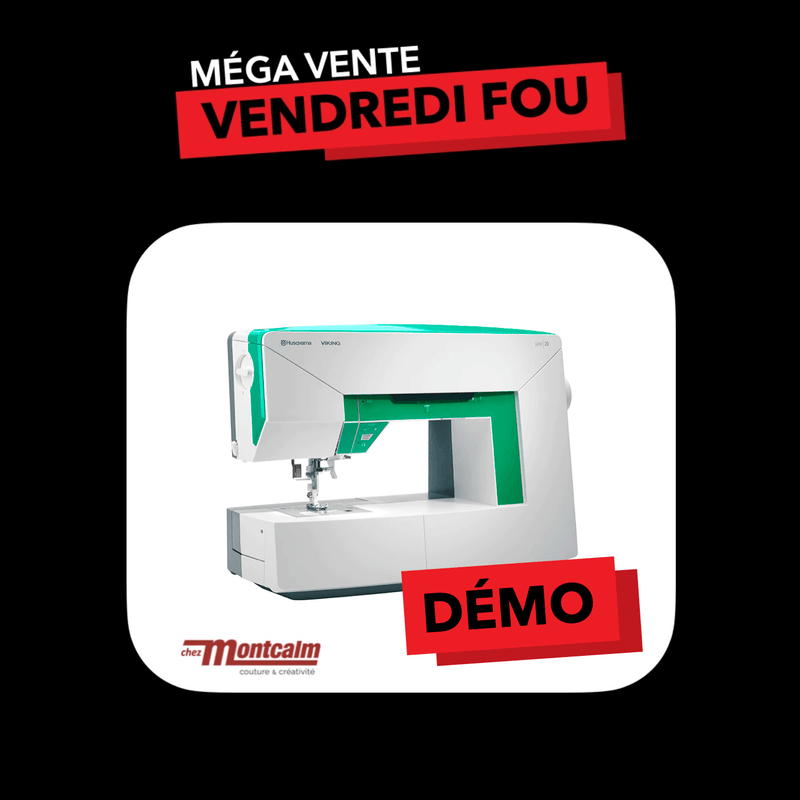 DEMO Husqvarna Jade 20 Machine à coudre moderne