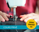 Initiation à la machine à coudre (Cours privé)
