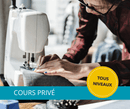 Projet libre - suivi personnalisé (cours privé de couture)