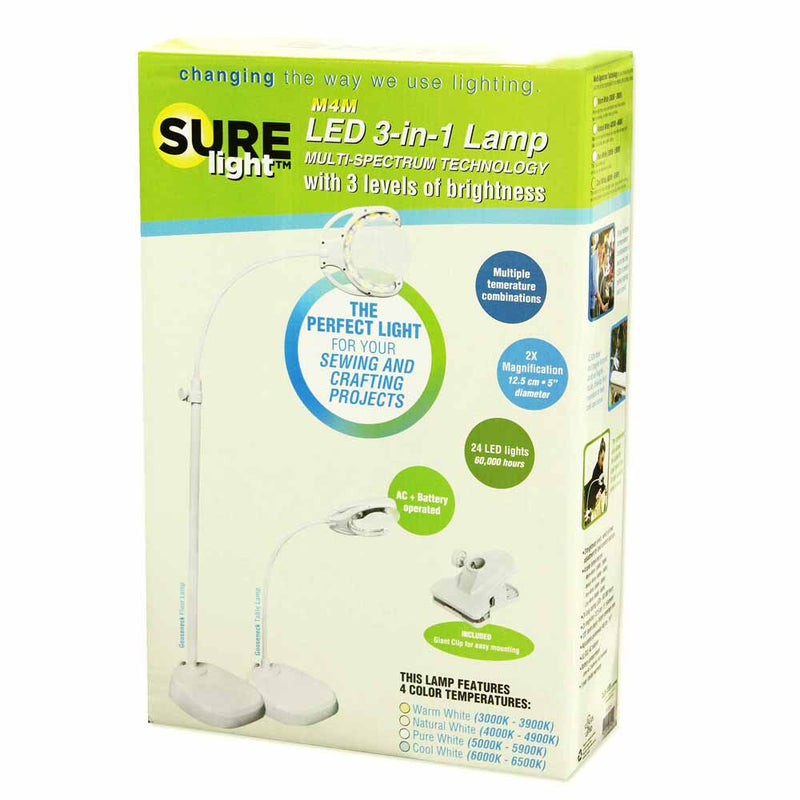 SURELight M4M Lampe 3 en 1 DEL