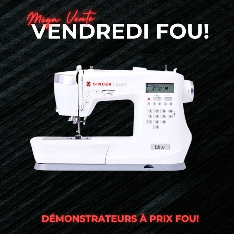 Machine à coudre Singer Elite CE677 - Démonstrateur