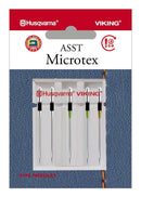 Husqvarna Viking — Aiguilles Microtex assorties — paquet de 5 — Husqvarna Viking — 920545096