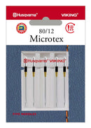 Husqvarna Viking Microtex Needles Size 80/12 5-Pack — vue du fabricant