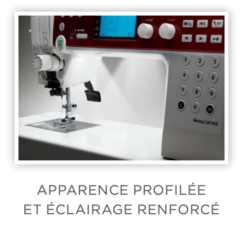 DEMO Janome Memory Craft 6650 machine à coudre