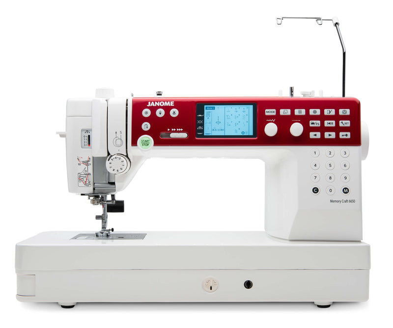 DEMO Janome Memory Craft 6650 machine à coudre