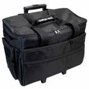 Grande valise à roulettes pour machine à coudre - noir - 22″ x 141⁄2″ x 10″