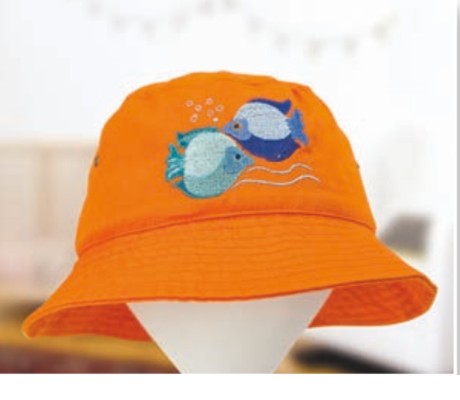 Accessoire broderie chapeau et casquette pour cercle de métal